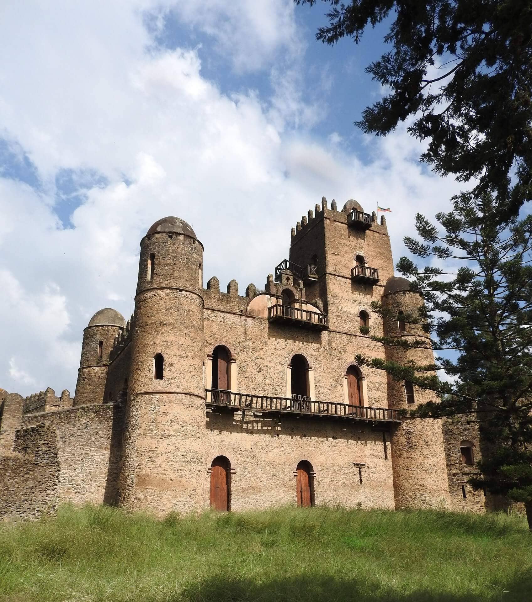 Gondar Castles - Royal castles and palaces in the Fasil Ghebbi fortress-city