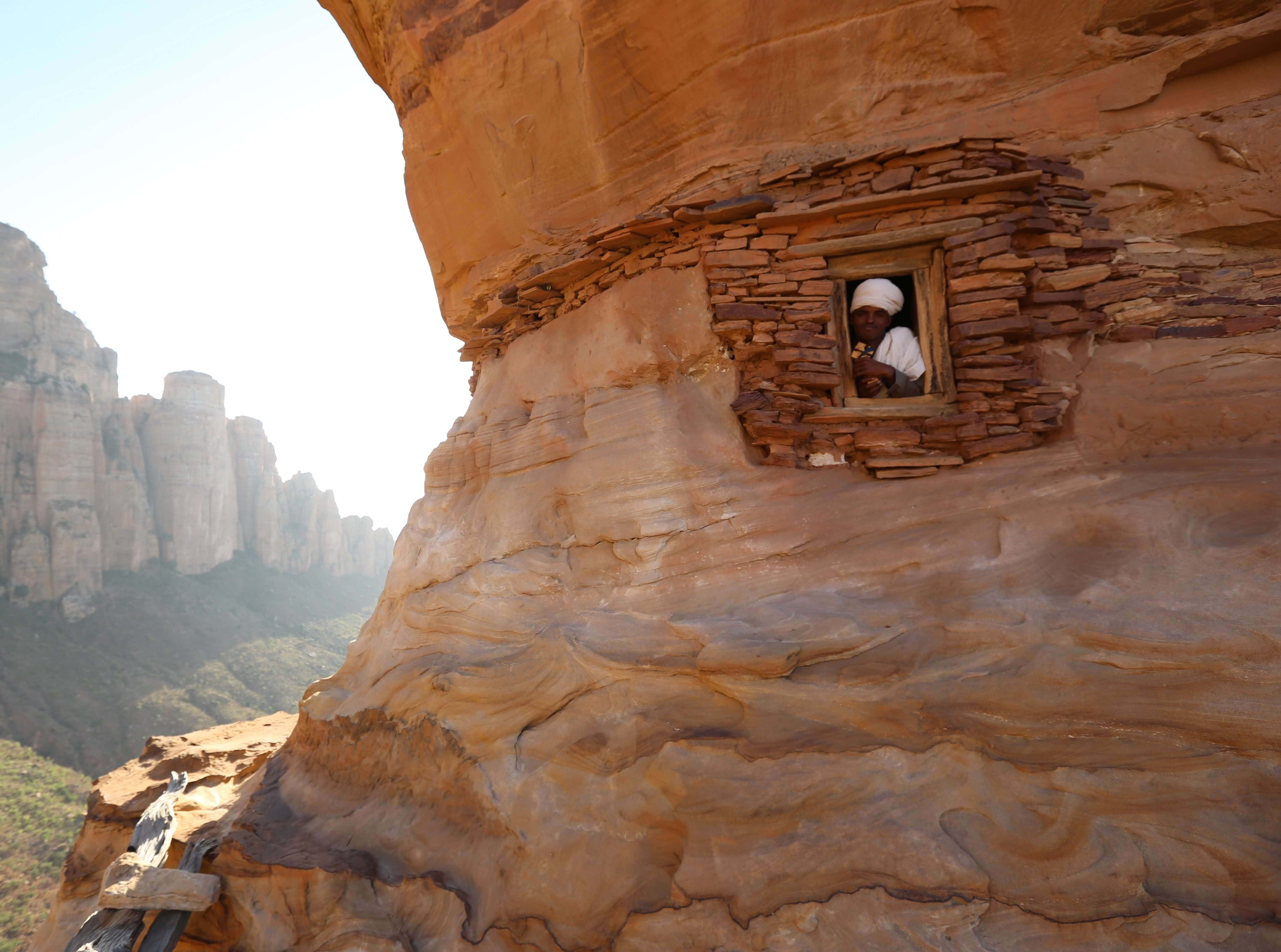 Abuna Yemata Guh - Spectacular church built into a cliff face